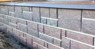Отделка фундамента частного дома в Мирном в октябре