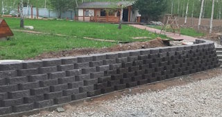 Установка подпорной стенки в Мирном: качество и цена от 2780 руб.